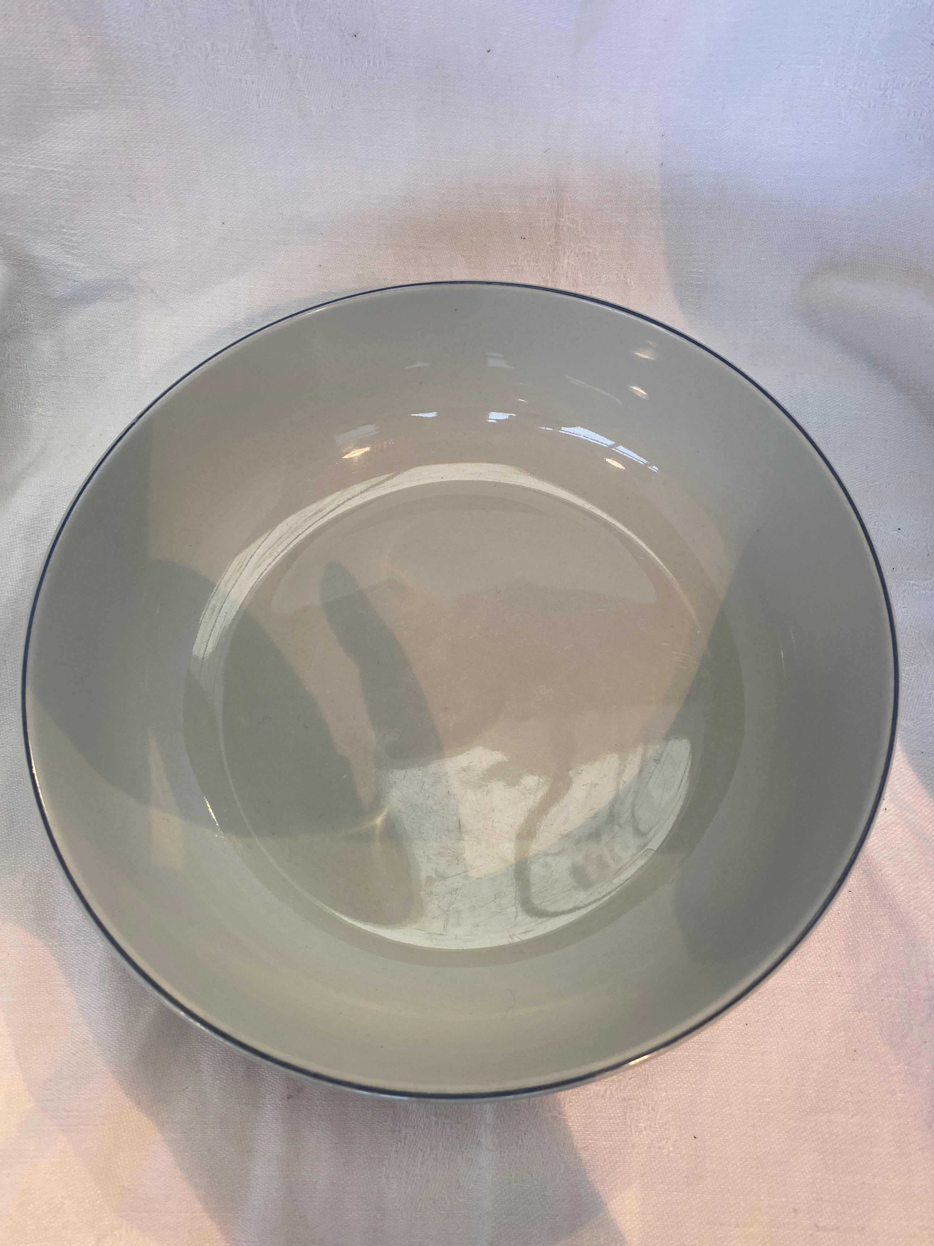 Royal Copenhagen blå kant fad